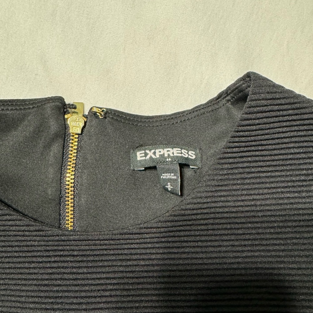 Express Mini Black Dress - Picture 3 of 3